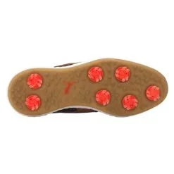 PUMA Ignite PWRADAPT Caged Crafted Golf Shoes 2020 -Golf Clubs SHOP ann0682 black leather brown team gold 2 66355.1595322262