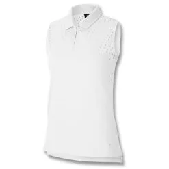 Nike Dri-Fit Ace Sleeveless Golf Polo 2020 Women -Golf Clubs SHOP ann1008 white 1 13210.1664007501