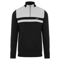 J.Lindeberg Mathis Zipped Golf Pullover 2020 -Golf Clubs SHOP ann1139 black 1 51171.1603777140