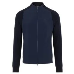 J.Lindeberg Knit Hybrid Golf Jacket 2020 -Golf Clubs SHOP ann1226 jl navy 1 92881.1604739924