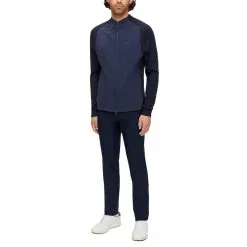 J.Lindeberg Knit Hybrid Golf Jacket 2020 -Golf Clubs SHOP ann1226 jl navy 4 43852.1604739934