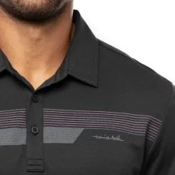 TravisMathew Tidal Wave Golf Polo 2021 -Golf Clubs SHOP ann1278 black 4 98539.1616659377