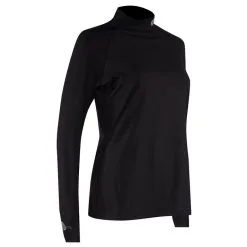 SParms Sun Protect+ Winter Full Body Warm High Neck Longsleeve Golf Mock 2020 Women -Golf Clubs SHOP ann1567 black 2 79613.1614661647