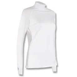 SParms Sun Protect+ Winter Full Body Warm High Neck Longsleeve Golf Mock 2020 Women -Golf Clubs SHOP ann1567 white 2 91289.1614661674