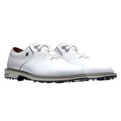 FootJoy Premiere Flint Spikeless Golf Shoes 2021 Previous Season Style -Golf Clubs SHOP ann1648 white white navy 4 32677.1612340024