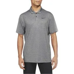 Nike Dri-Fit Vapor Stripe Print Golf Polo 2021 -Golf Clubs SHOP ann1787 dark smoke gray black 3 1 56929.1664262045
