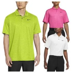 Nike Dri-Fit Vapor Stripe Print Golf Polo 2021