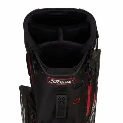 Titleist Players 4 StaDry Stand Bag 2021 -Golf Clubs SHOP ann1791 black black red 2 4 66462.1619596110