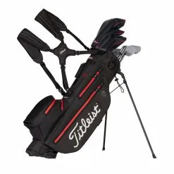 Titleist Players 4 StaDry Stand Bag 2021 -Golf Clubs SHOP ann1791 black black red 2 5 38984.1619596115