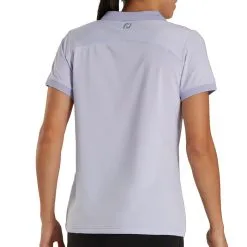 FootJoy End On End Open Collar Golf Polo 2021 Women -Golf Clubs SHOP ann1947 lavender 3 30224.1616039572