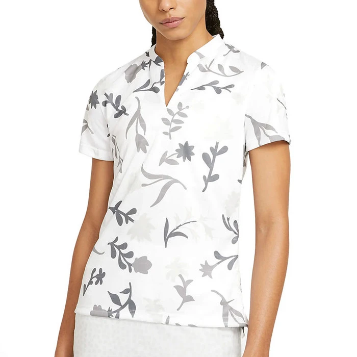 Nike Breathe Printed Golf Polo 2021 Women 2 Nike Breathe Printed Golf Polo 2021 Women - Image 2