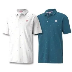 PUMA Legacy Print Golf Polo 2021