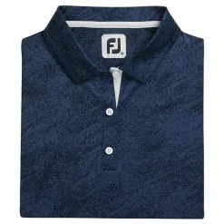 FootJoy Tonal Print Short Sleeve Golf Polo 2021 Women 10 FootJoy Tonal Print Short Sleeve Golf Polo 2021 Women -Golf Clubs SHOP ann2054 navy 4 87531.1627461393