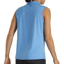 FootJoy Sleeveless Shirt Golf Polo 2021 Women 5 FootJoy Sleeveless Shirt Golf Polo 2021 Women -Golf Clubs SHOP ann2057 light blue 2 72151.1627459786
