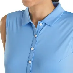 FootJoy Sleeveless Shirt Golf Polo 2021 Women 6 FootJoy Sleeveless Shirt Golf Polo 2021 Women -Golf Clubs SHOP ann2057 light blue 3 73063.1627459788