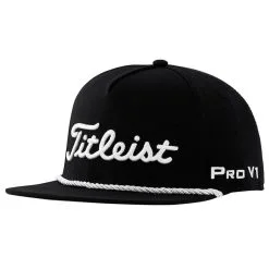 Titleist Tour Rope Flat Bill Legacy Collection Golf Cap 2021 11 Titleist Tour Rope Flat Bill Legacy Collection Golf Cap 2021 -Golf Clubs SHOP ann2062 black white 1 09423.1619683390