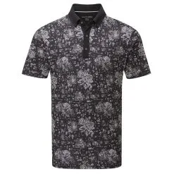 Galvin Green Maddox Ventil8 Plus Golf Polo 2021 -Golf Clubs SHOP ann2137 black sharkskin 1 18241.1627462607