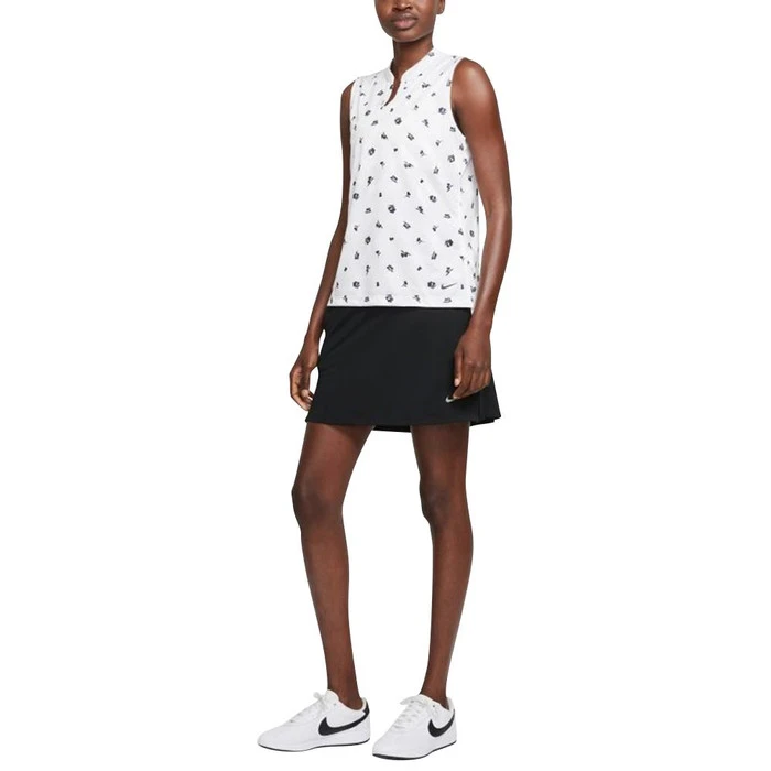Nike Dri-Fit Victory Printed Sleeveless Golf Polo 2021 Women 6 Nike Dri-Fit Victory Printed Sleeveless Golf Polo 2021 Women - Image 6