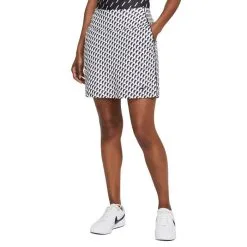 Nike Dri-Fit UV Victory Printed 17" Golf Skirt 2021 Women -Golf Clubs SHOP ann2158 black white 3 04938.1664863043