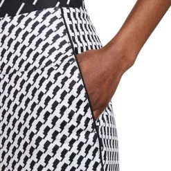 Nike Dri-Fit UV Victory Printed 17" Golf Skirt 2021 Women -Golf Clubs SHOP ann2158 black white 4 70217.1664863280