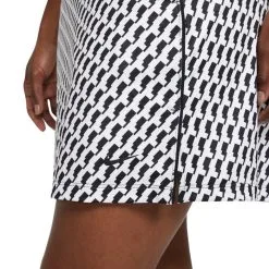 Nike Dri-Fit UV Victory Printed 17" Golf Skirt 2021 Women -Golf Clubs SHOP ann2158 black white 5 30392.1664863338