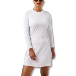 J.Lindeberg Zara Golf Dress 2021 Women -Golf Clubs SHOP ann2293 white 3 81947.1629359658