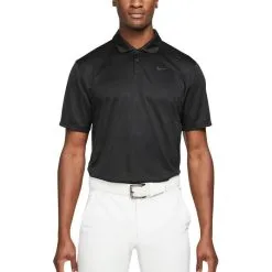 Nike Dri-FIT Vapor Plaid Golf Polo 2021 -Golf Clubs SHOP ann2506 black 1 81888.1664957485