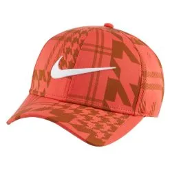 Nike AeroBill Classic99 Printed Golf Cap 2021 -Golf Clubs SHOP ann2554 track red dark drift wood white 1 94977.1665647693