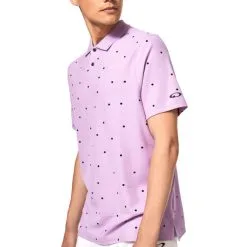 Oakley Hexcad Displacement RC Golf Polo 2021 -Golf Clubs SHOP ann2559 dusty lavender 3 81011.1634264866