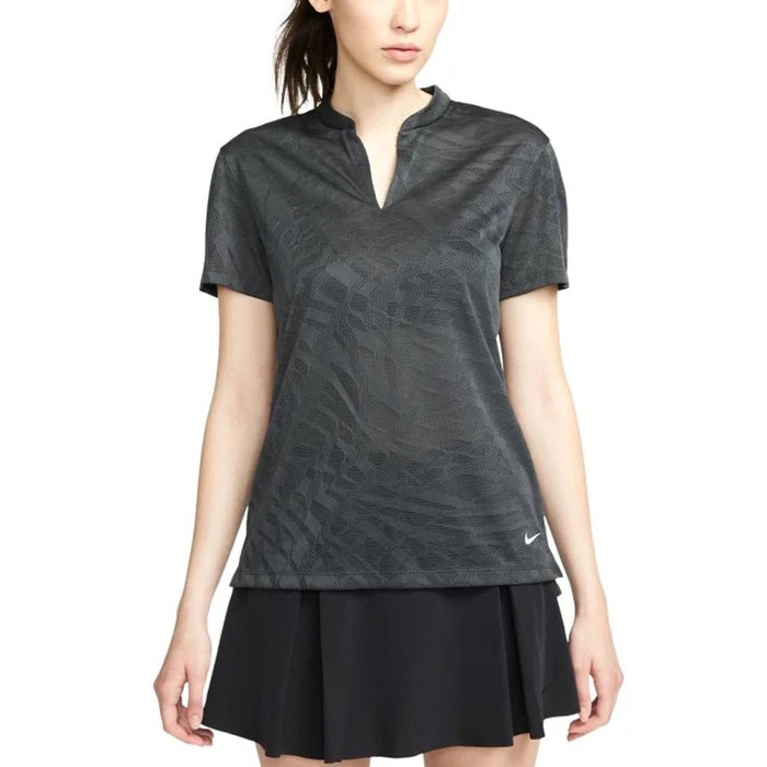 Nike Dri-FIT Victory Jacquard Golf Polo 2021 Women 2 Nike Dri-FIT Victory Jacquard Golf Polo 2021 Women - Image 2