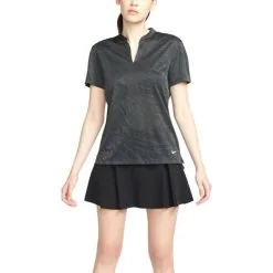 Nike Dri-FIT Victory Jacquard Golf Polo 2021 Women 9 Nike Dri-FIT Victory Jacquard Golf Polo 2021 Women -Golf Clubs SHOP ann2608 black dark smoke gray photon dust 3 90299.1665650393