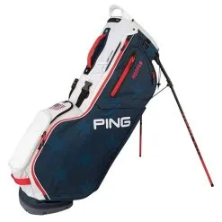 PING Hoofer 201C Double Strap Stand Bag 2022 -Golf Clubs SHOP ann2718 navy white red 1 86343.1644030918