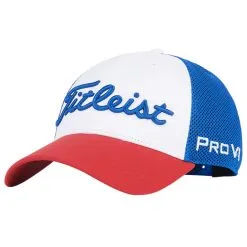 Titleist Tour Performance Mesh Golf Cap 2022 -Golf Clubs SHOP ann2762 white royal red 1 93395.1652411469