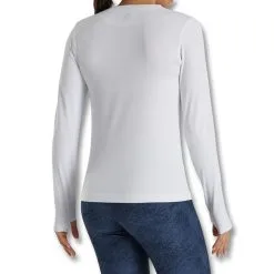 FootJoy Longsleeve Golf Baselayer 2022 Women 9 FootJoy Longsleeve Golf Baselayer 2022 Women -Golf Clubs SHOP ann2781 white 3 10986.1646795115