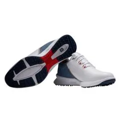FootJoy Fuel Spikeless Golf Shoes 2022 -Golf Clubs SHOP ann2794 white blue fog red 5 48802.1646793605