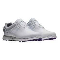 FootJoy Pro SL BOA Spikeless Golf Shoes 2022 Women -Golf Clubs SHOP ann2804 white white purple 3 33643.1648879992