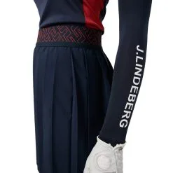 J.Lindeberg Odia Pleated Golf Skirt 2022 Women -Golf Clubs SHOP ann2819 jl navy 5 38001.1647052392
