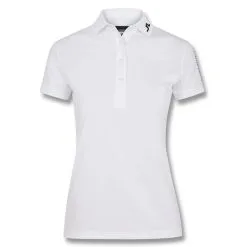 J.Lindeberg Tour Tech Jersey Golf Polo 2022 Women -Golf Clubs SHOP ann2832 white 1 55679.1647497267