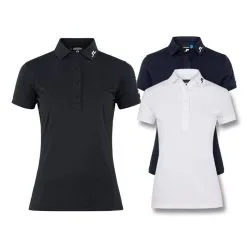 J.Lindeberg Tour Tech Jersey Golf Polo 2022 Women