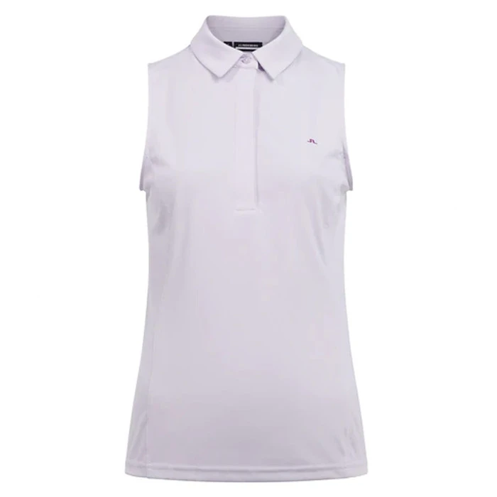 J.Lindeberg Dena Sleeveless Golf Polo 2022 Women 3 J.Lindeberg Dena Sleeveless Golf Polo 2022 Women - Image 3