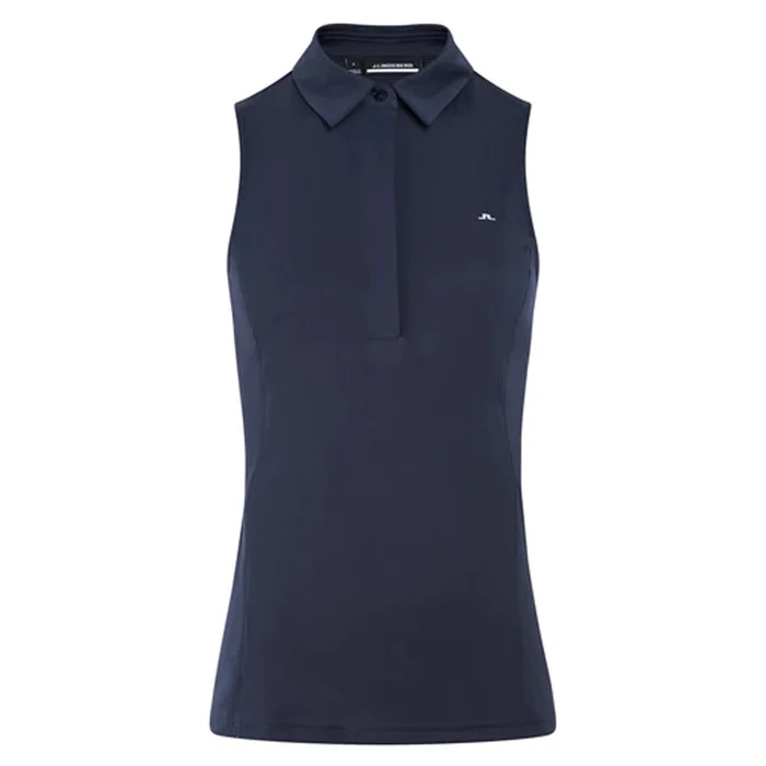 J.Lindeberg Dena Sleeveless Golf Polo 2022 Women 5 J.Lindeberg Dena Sleeveless Golf Polo 2022 Women - Image 5