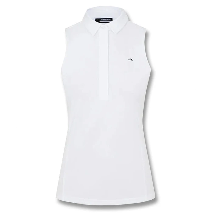 J.Lindeberg Dena Sleeveless Golf Polo 2022 Women 4 J.Lindeberg Dena Sleeveless Golf Polo 2022 Women - Image 4