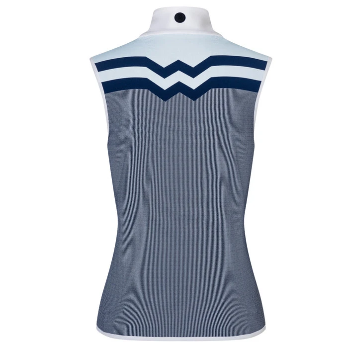 Bogner Wanya Sleeveless Golf Polo 2022 Women 3 Bogner Wanya Sleeveless Golf Polo 2022 Women - Image 3