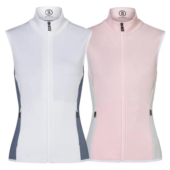 Bogner Wanya Sleeveless Golf Polo 2022 Women 1 Bogner Wanya Sleeveless Golf Polo 2022 Women