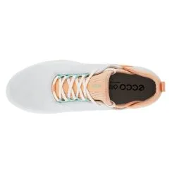 ECCO Cool Pro Spikeless Golf Shoes 2022 Women -Golf Clubs SHOP ann2936 white peach nectar 5 62665.1648169163