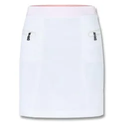 Bogner Brina Golf Skirt 2022 Women -Golf Clubs SHOP ann2944 white 1 72727.1653463480