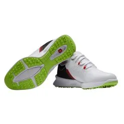FootJoy Fuel Spikeless Golf Shoes 2022 Boys -Golf Clubs SHOP ann3089 white black 5 60433.1655170528