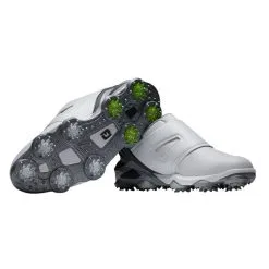 FootJoy Tour Alpha BOA Golf Shoes 2022 -Golf Clubs SHOP ann3092 white gray charcoal 5 06786.1654822344