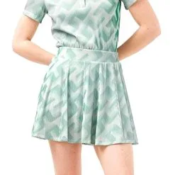 J.Lindeberg Jolie 3D Print Golf Skirt 2022 Women -Golf Clubs SHOP ann3114 green 3d 4 83071.1656400621