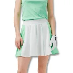 J.Lindeberg Jolie Golf Skirt 2022 Women -Golf Clubs SHOP ann3115 white 3 57288.1656401037